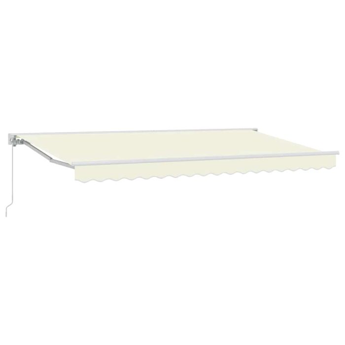 Novaro Napernyő keret Krémszínű 350 x 200 cm Poliészter PU bevonattal - Image 2