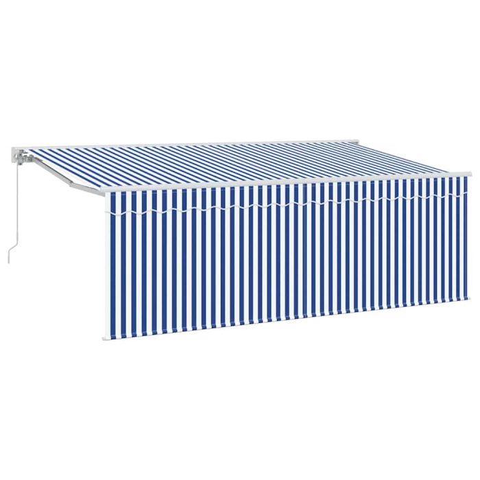Novaro Behúzható napellenző Kék 350 x 200 cm szövet - Image 2