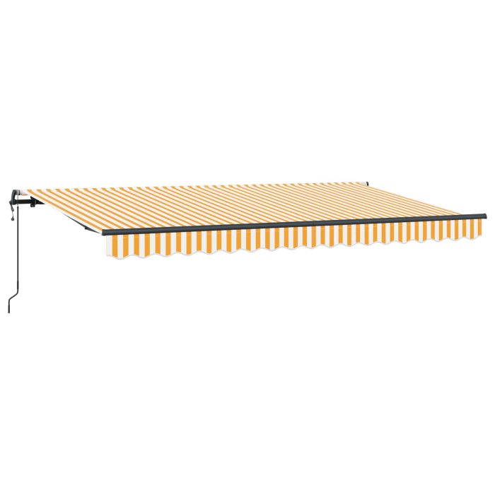 Novaro Behúzható napellenző Sárga 350 x 200 cm szövet - Image 2