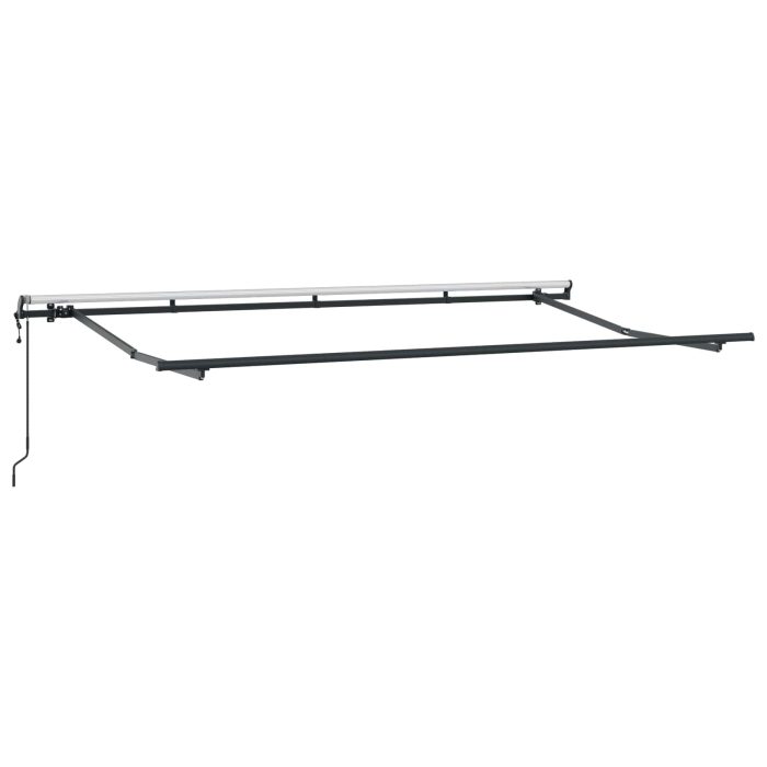 Novaro Behúzható napellenző Antracit 350 x 200 cm szövet - Image 4
