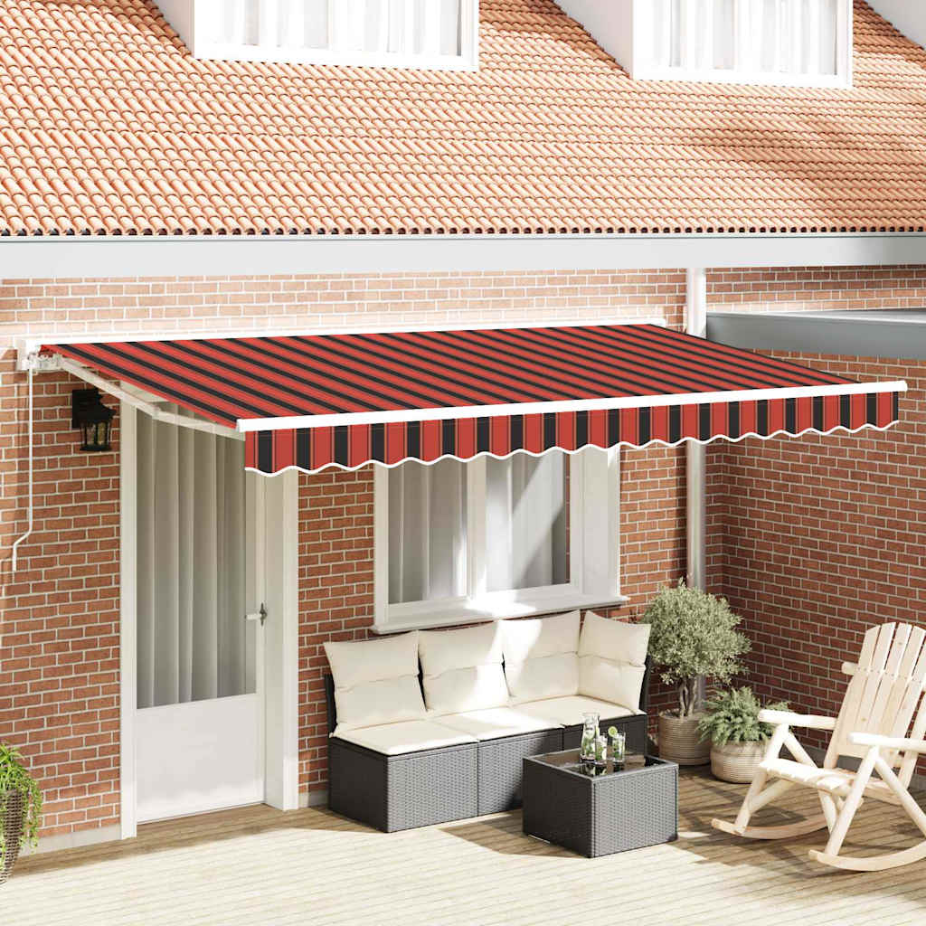 Novaro Napernyő keret Narancs és Fekete 350 x 200 cm