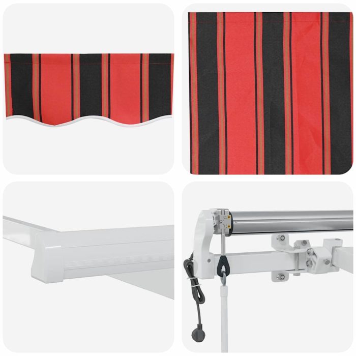 Novaro Behúzható napellenző Narancssárga 350 x 200 cm szövet - Image 8