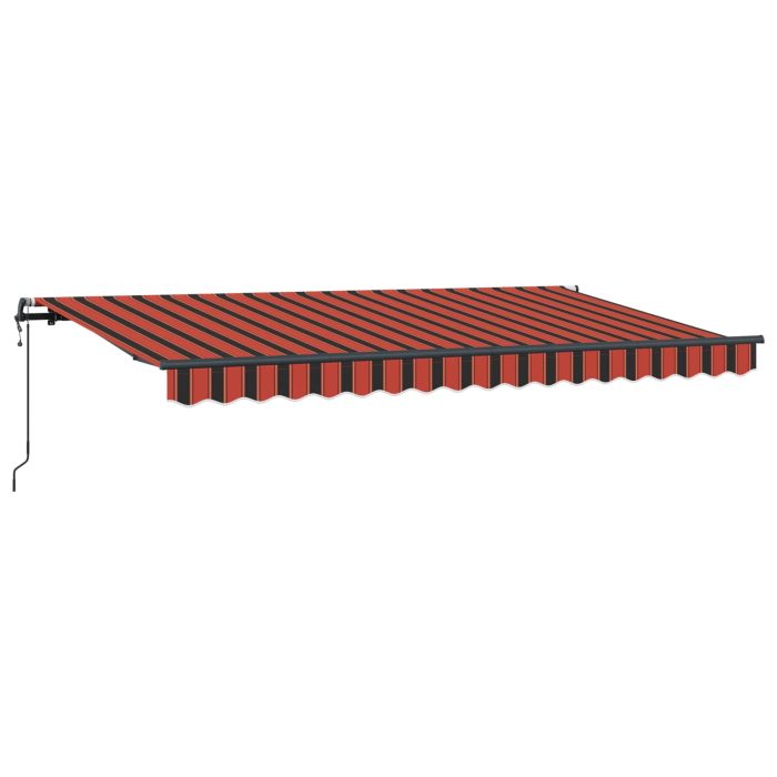 Novaro Behúzható napellenző Narancssárga 350 x 200 cm szövet - Image 2