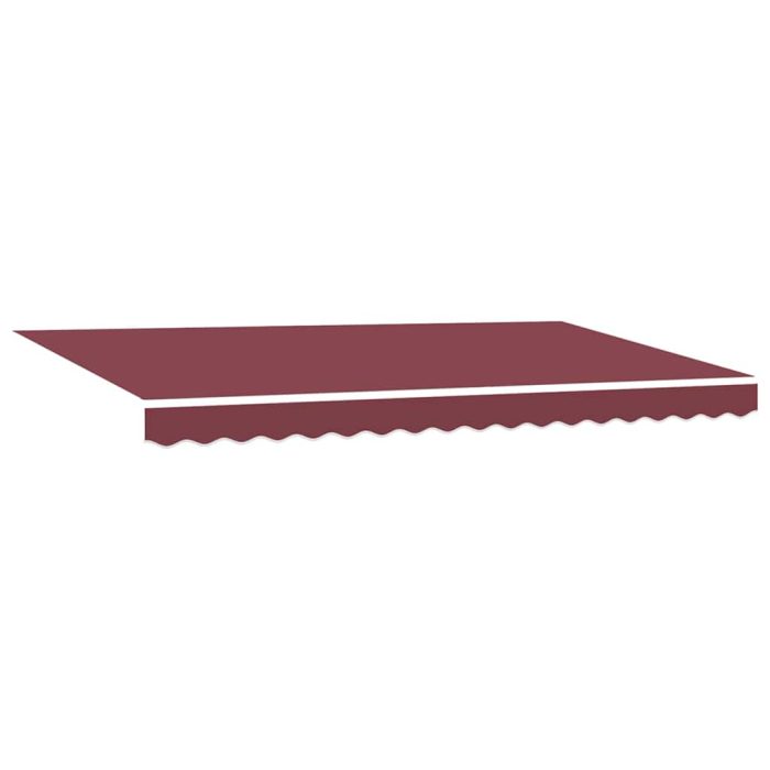 Novaro Behúzható napellenző Burgundi 350 x 200 cm szövet - Image 5