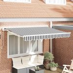 Novaro Napernyő keret Antracit és Fehér 350 x 200 cm