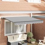 Novaro Behúzható napellenző Antracit 350 x 200 cm szövet
