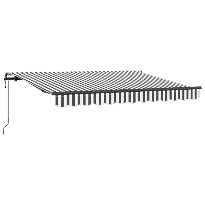 Novaro Behúzható napellenző Antracit 350 x 200 cm szövet - Image 2