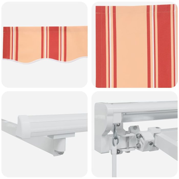 Novaro Napernyő keret Sokszínű 350 x 200 cm Poliészter PU bevonattal - Image 8