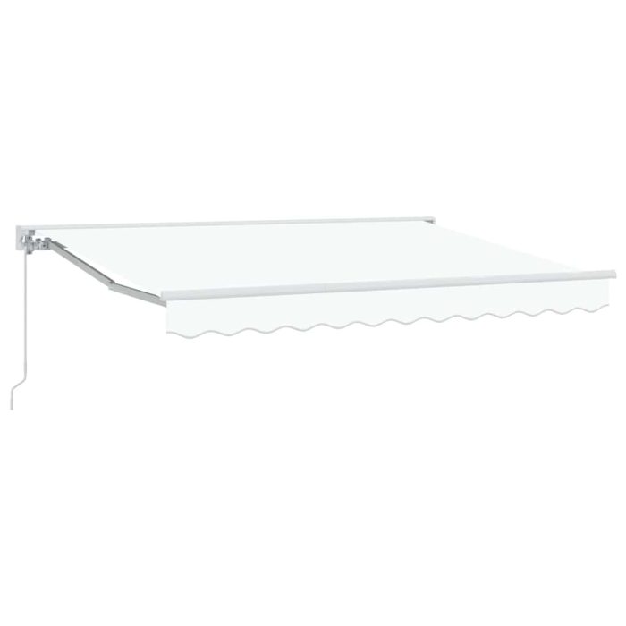 Novaro Napernyő keret Fehér 350 x 200 cm Poliészter PU bevonattal - Image 2