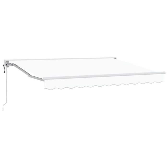 Novaro Napernyő keret Fehér 350 x 200 cm Poliészter PU bevonattal - Image 2