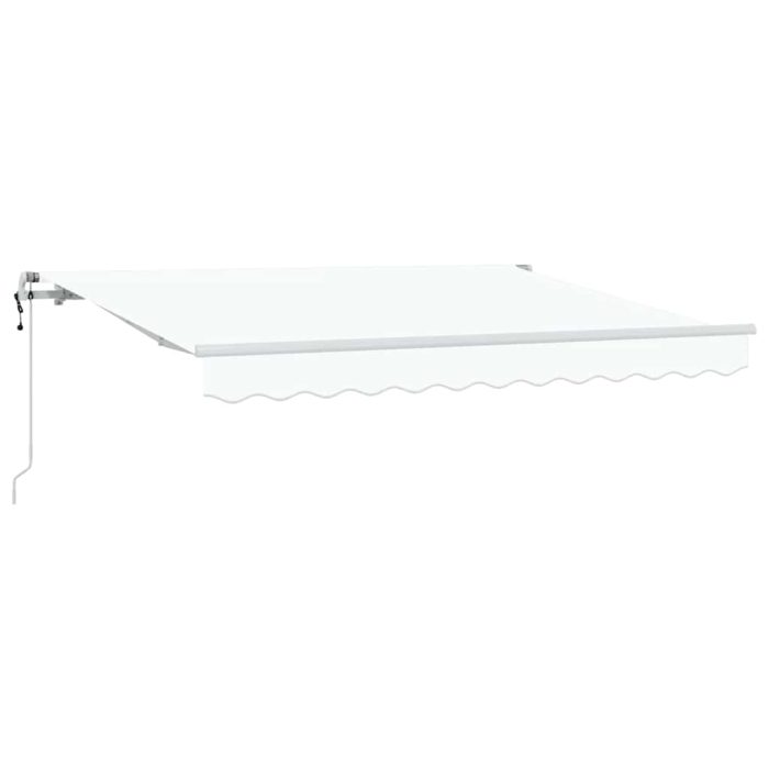 Novaro Behúzható napellenző Fehér 350 x 200 cm szövet - Image 2