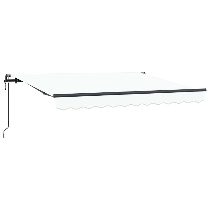 Novaro Behúzható napellenző Fehér 350 x 200 cm szövet - Image 2