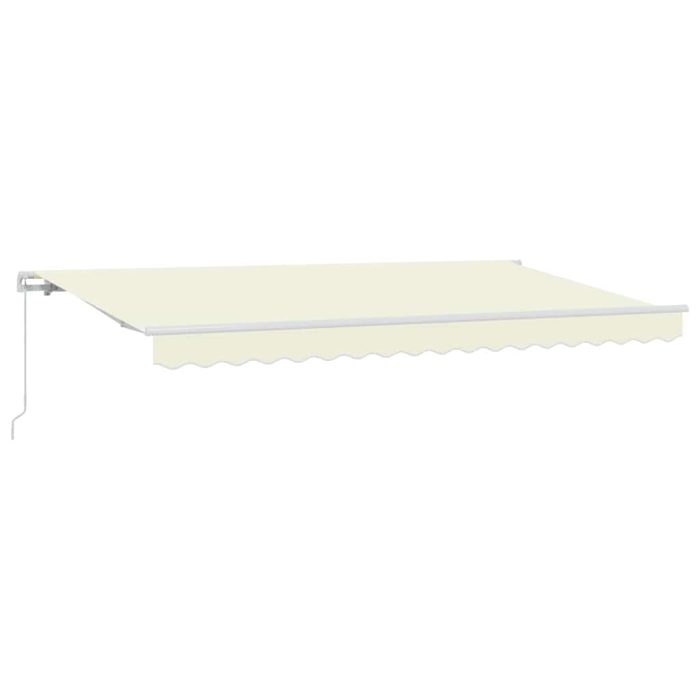 Novaro Behúzható napellenző Krém 400 x 200 cm szövet - Image 2