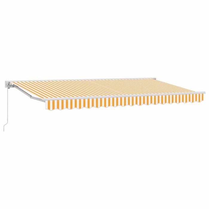 Novaro Napernyő keret Sárga és Fehér 400 x 200 cm - Image 2