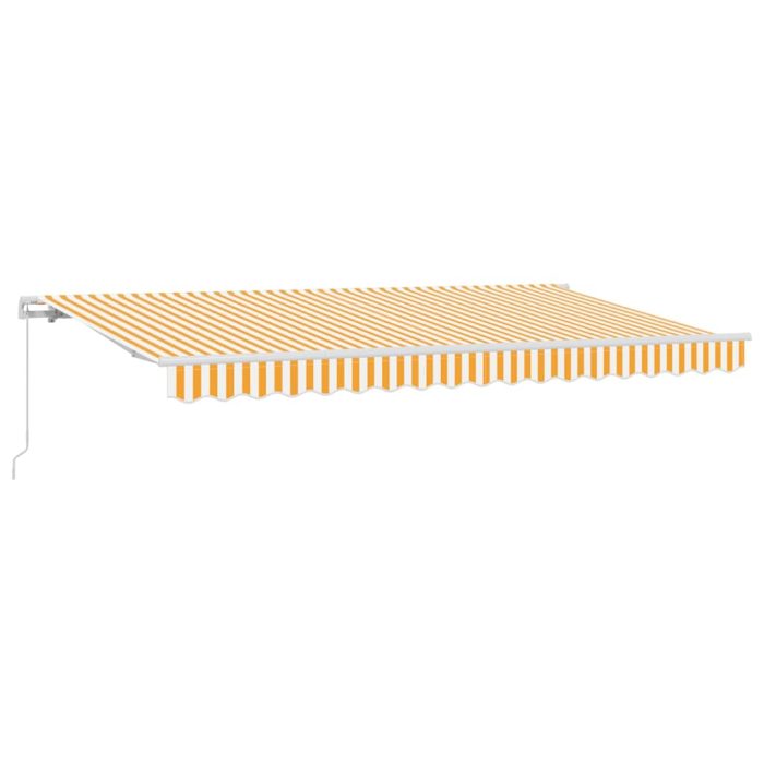 Novaro Behúzható napellenző Sárga 400 x 200 cm szövet - Image 2