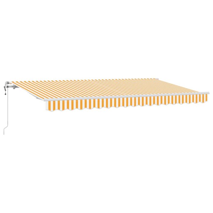 Novaro Behúzható napellenző Sárga 400 x 200 cm szövet - Image 2