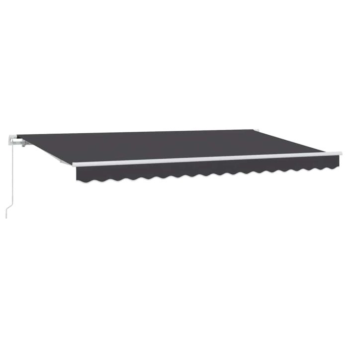 Novaro Behúzható napellenző Antracit 400 x 200 cm szövet - Image 2