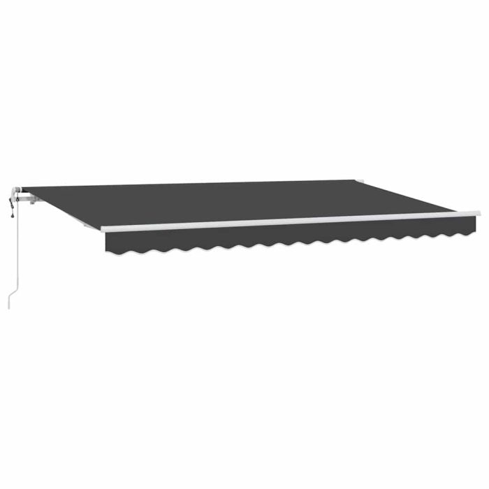 Novaro Behúzható napellenző Antracit 400 x 200 cm szövet - Image 2
