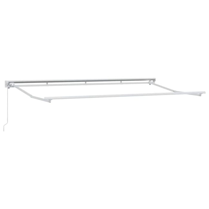 Novaro Napernyő keret Burgundi 400 x 200 cm Poliészter PU bevonattal - Image 5
