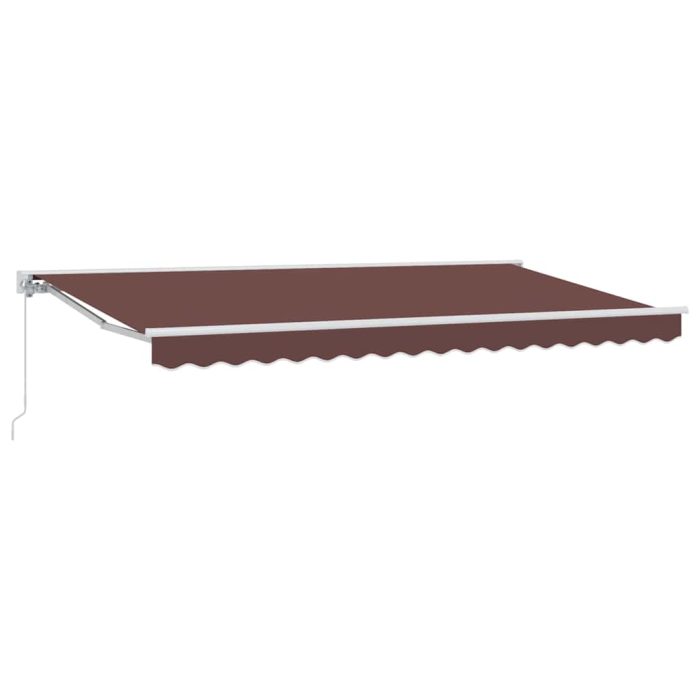 Novaro Napernyő keret Barna 400 x 200 cm Poliészter PU bevonattal - Image 2