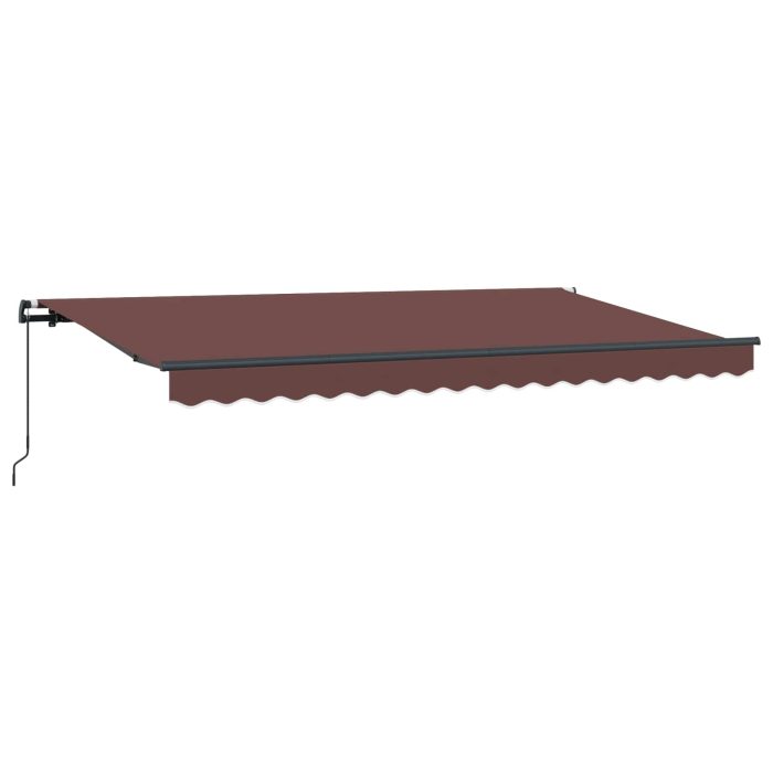 Novaro Behúzható napellenző Barna 400 x 200 cm szövet - Image 2