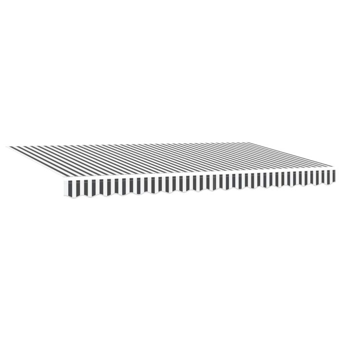 Novaro Behúzható napellenző Antracit 400 x 200 cm szövet - Image 2