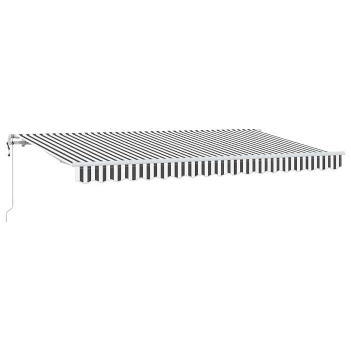 Novaro Behúzható napellenző Antracit 400 x 200 cm szövet - Image 2