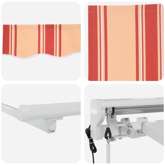 Novaro Napernyő keret Sokszínű 400 x 200 cm Poliészter PU bevonattal - Image 8