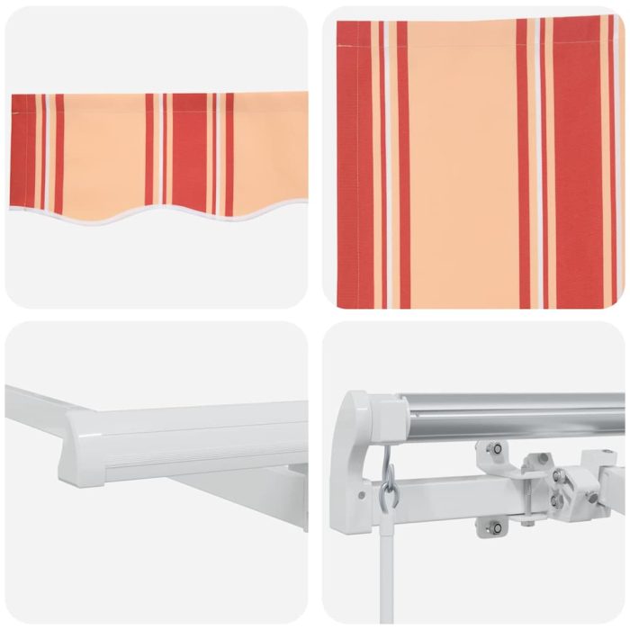 Novaro Behúzható napellenző Sárga 400 x 200 cm szövet - Image 8