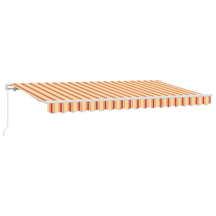 Novaro Behúzható napellenző Sárga 400 x 200 cm szövet - Image 2
