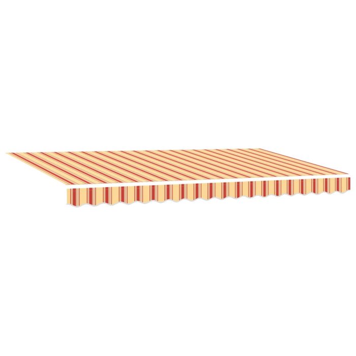 Novaro Behúzható napellenző Sárga 400 x 200 cm szövet - Image 4
