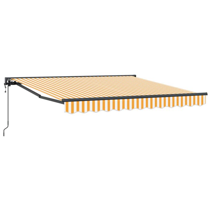 Novaro Napernyő keret Sárga és Fehér 300 x 250 cm - Image 2