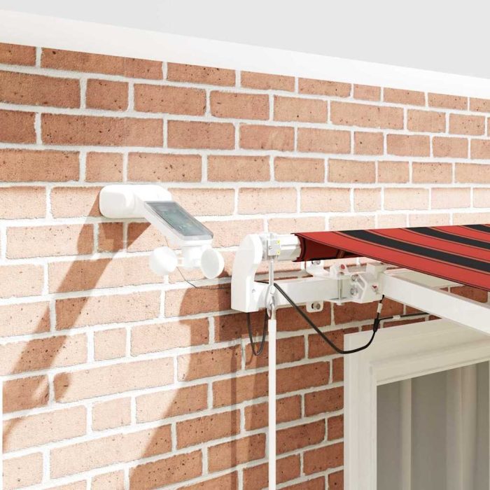 Novaro Behúzható napellenző Narancs és Barna 300 x 250 cm Poliészter - Image 4
