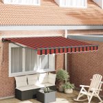 Novaro Napernyő keret Narancs és Fekete 300 x 250 cm