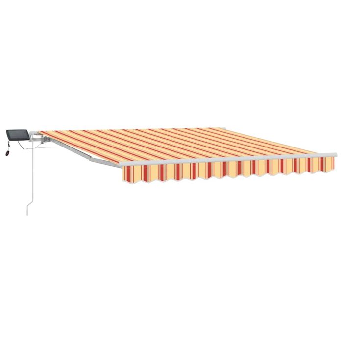 Novaro Behúzható napellenző Sárga és narancs 300 x 250 cm - Image 2