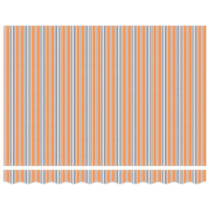 Novaro Behúzható napellenző Sokszínű 300 x 250 cm Vászon és Alumínium - Image 6