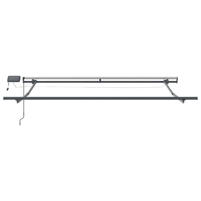 Novaro Behúzható napellenző Bézs 300 x 250 cm Szövet és Alumínium - Image 8