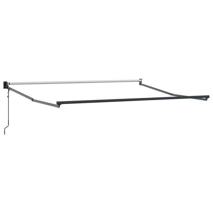 Novaro Behúzható napellenző Bézs 300 x 250 x 165 cm Poliészter és fém - Image 5