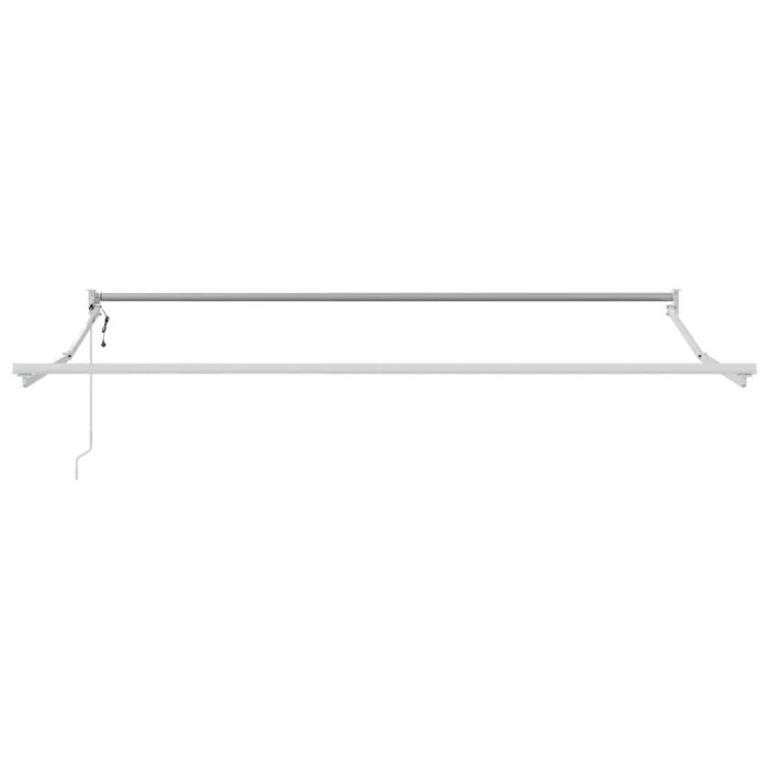 Novaro Behúzható napellenző Fehér 300 x 250 x 165 cm Poliészter és fém - Image 7