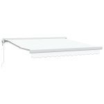 Novaro Behúzható napellenző Fehér 300 x 250 x 165 cm Szövet és Fém