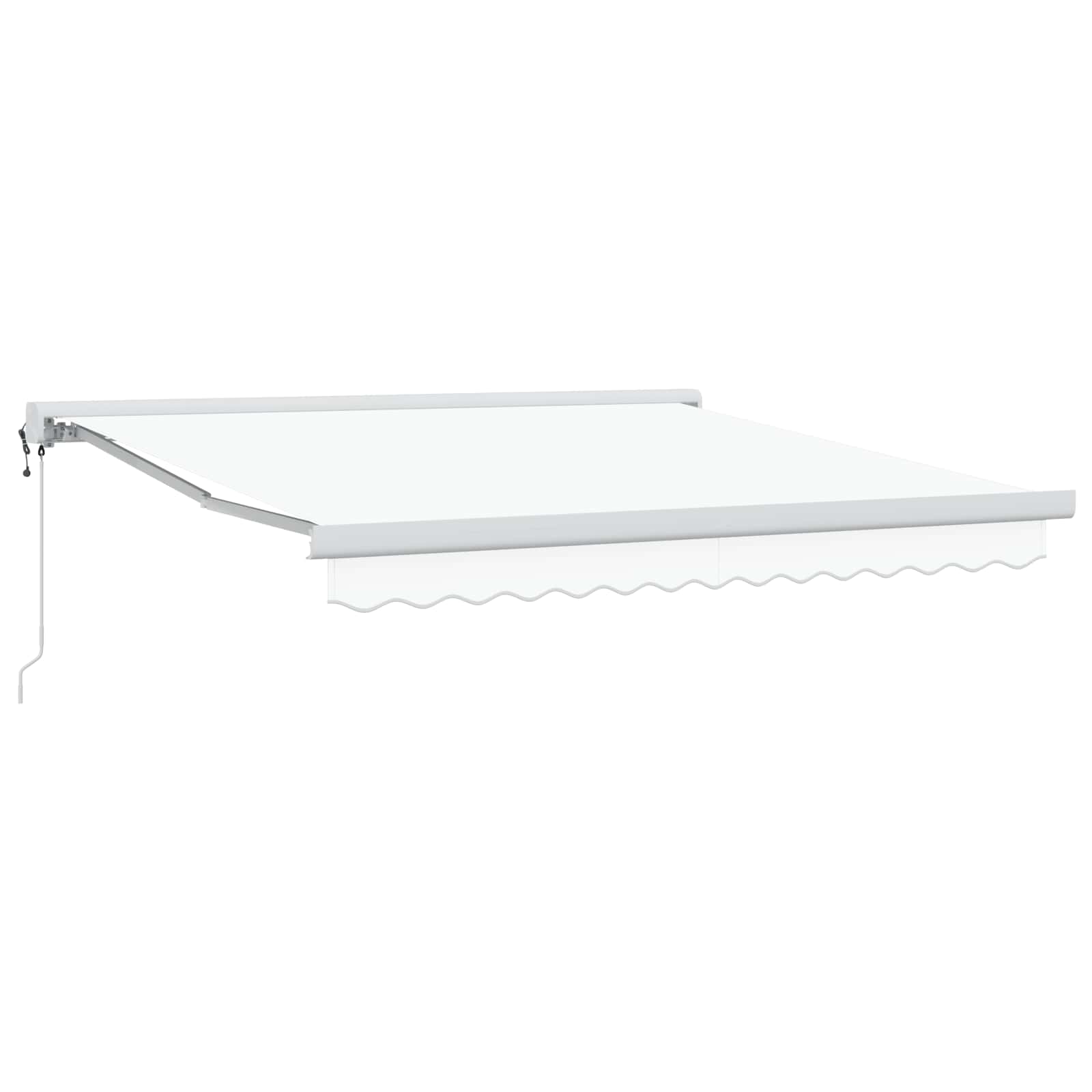 Novaro Behúzható napellenző Fehér 300 x 250 x 165 cm Szövet és Fém