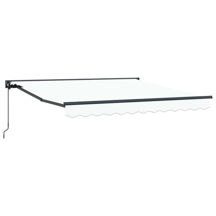 Novaro Napernyő keret Fehér 300 x 250 cm Poliészter PU bevonattal - Image 2