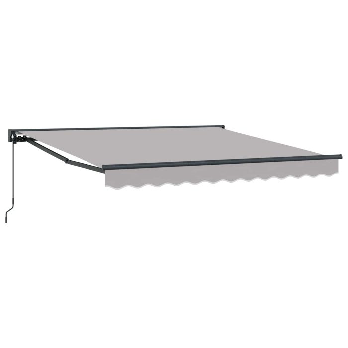 Novaro Napernyő keret Világosszürke 300 x 250 cm - Image 2