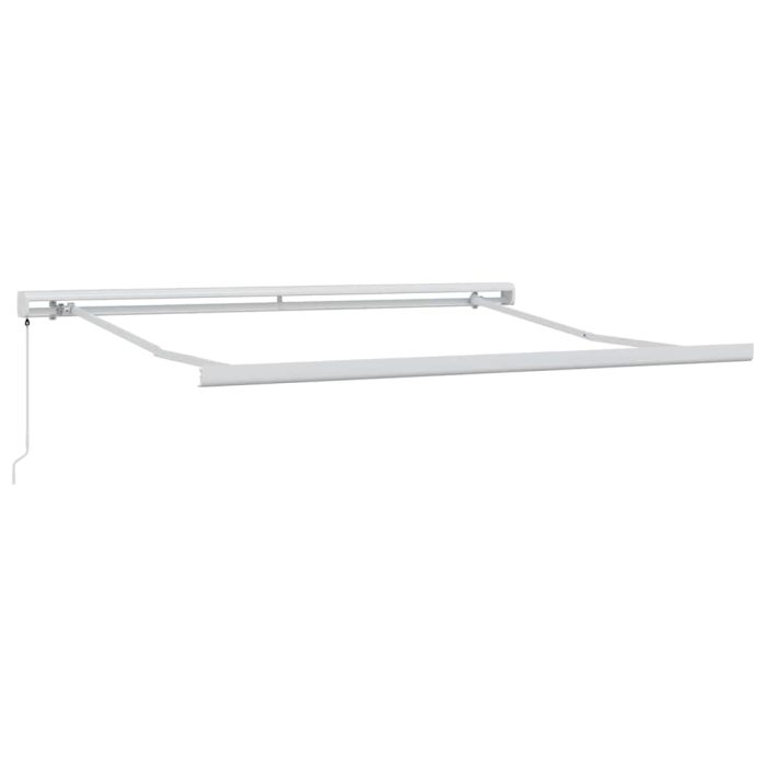 Novaro Behúzható napellenző Zöld és Fehér 300 x 250 cm - Image 4
