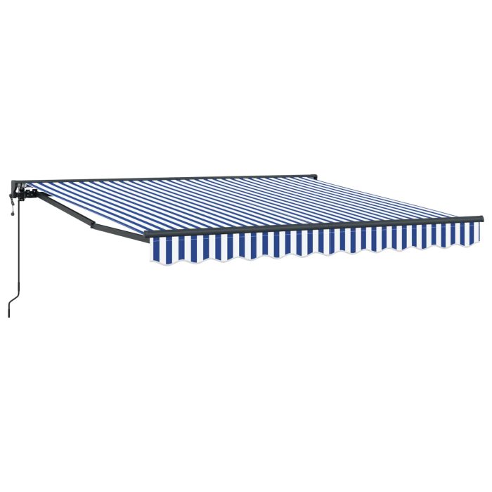 Novaro Napernyő keret Kék és Fehér 350 x 250 cm - Image 2