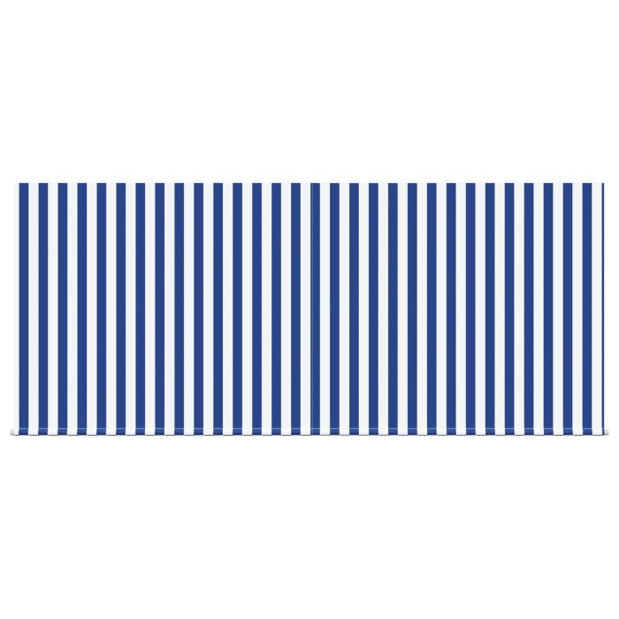 Novaro Behúzható napellenző Kék és Fehér 350 x 250 cm - Image 7