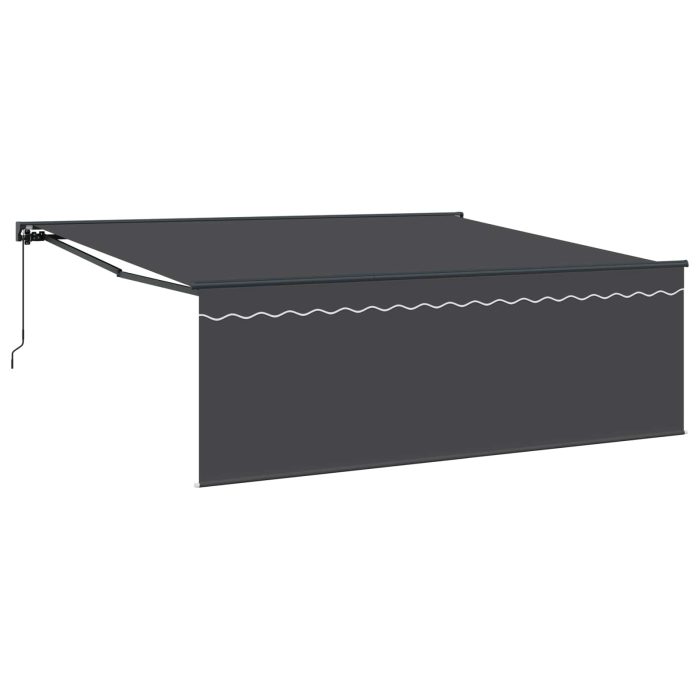 Novaro Napernyő keret Sárga és Fehér 350 x 250 cm - Image 2