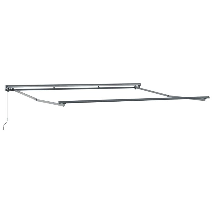 Novaro Napernyő keret Sárga és Fehér 350 x 250 cm - Image 5