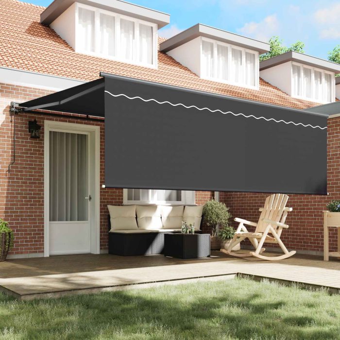 Novaro Napernyő keret Sárga és Fehér 350 x 250 cm - Image 3