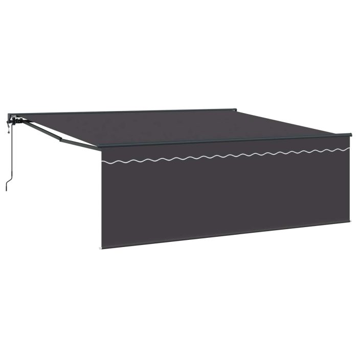 Novaro Napernyő keret Sárga és Fehér 350 x 250 cm - Image 2